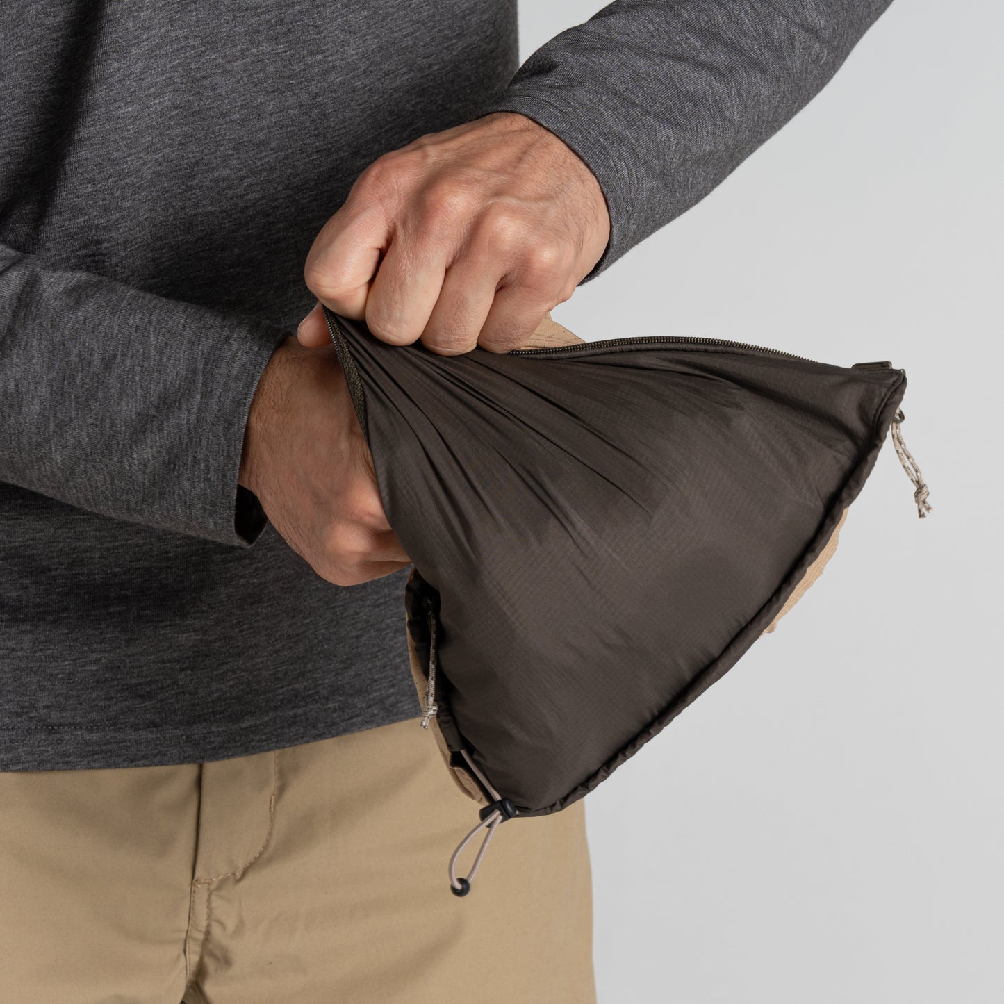 Men's - NosiLife Ovis Reversible Jacket | Woodland Green / Earthenware