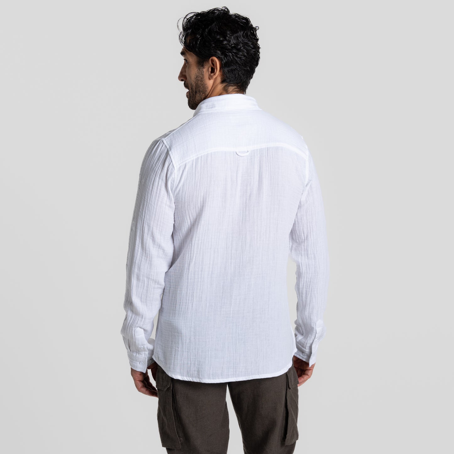Men's - Moro Long Sleeved Shirt | White