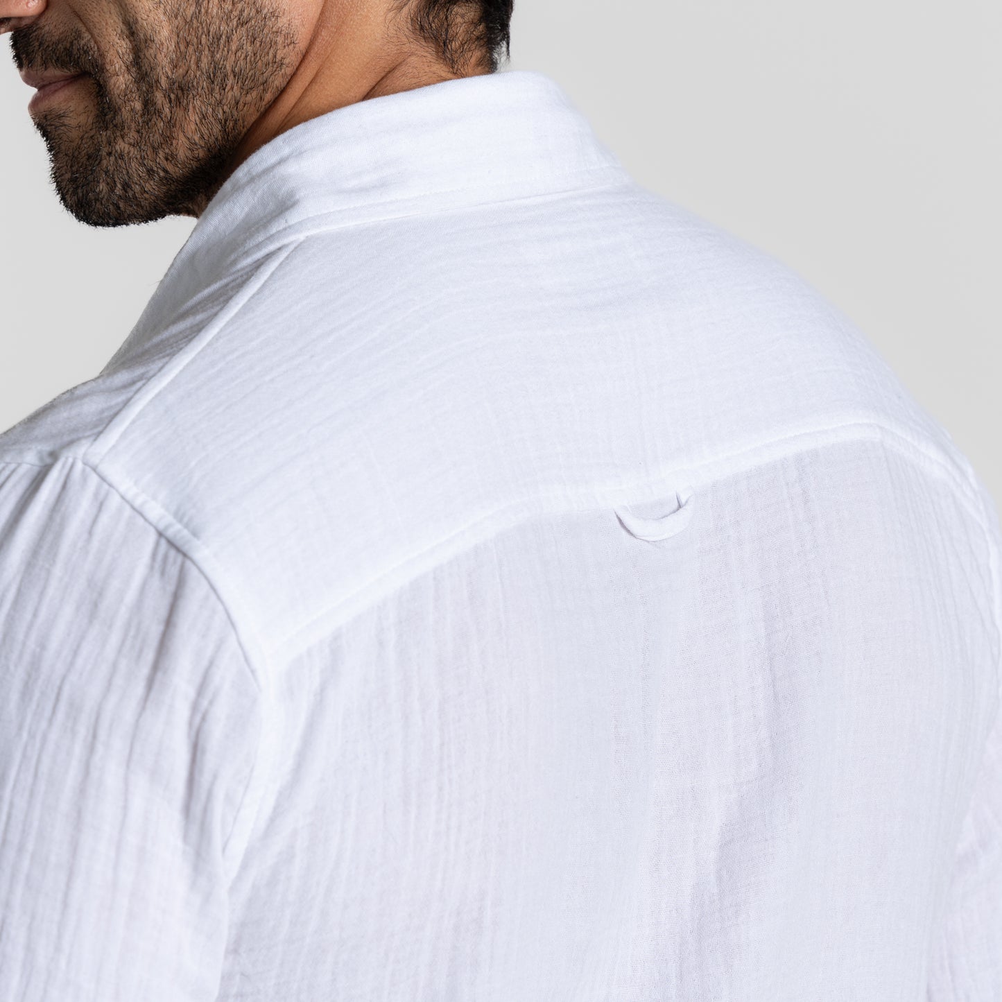 Men's - Moro Long Sleeved Shirt | White