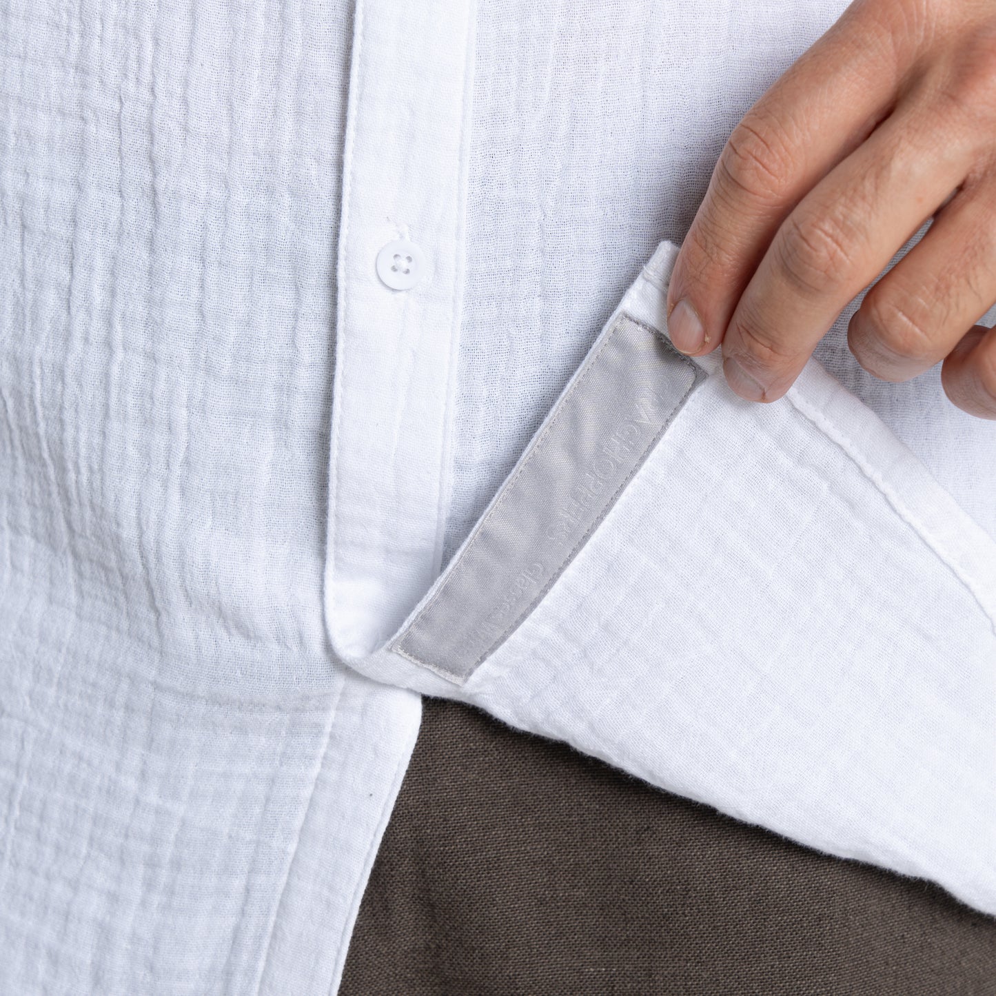 Men's - Moro Long Sleeved Shirt | White