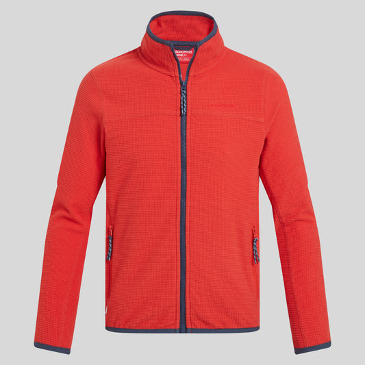 Junior - NosiLife Penya Full Zip Fleece | Pimento Red