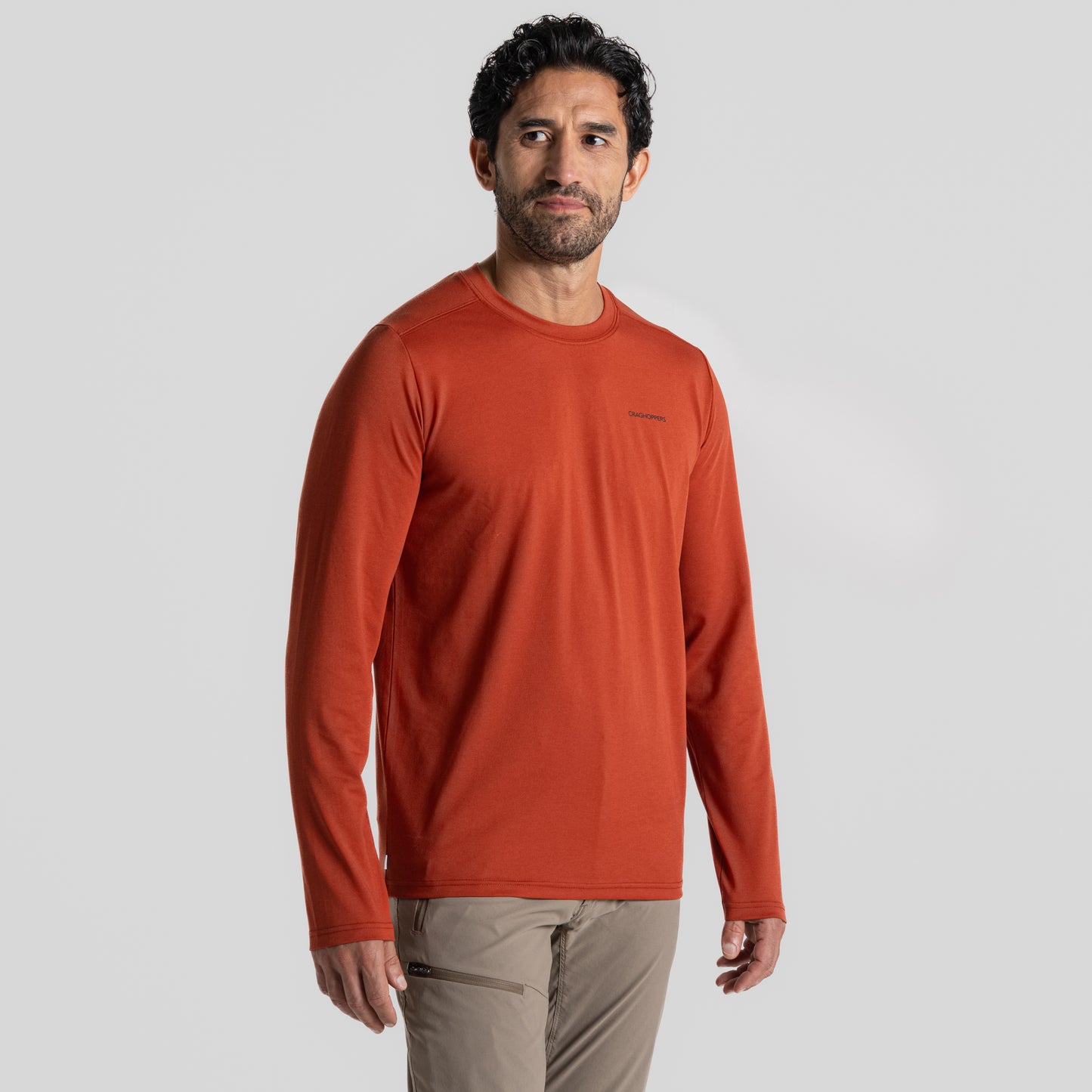 Men's - Nosilife Abel Long Sleeved T-Shirt | Red Beach
