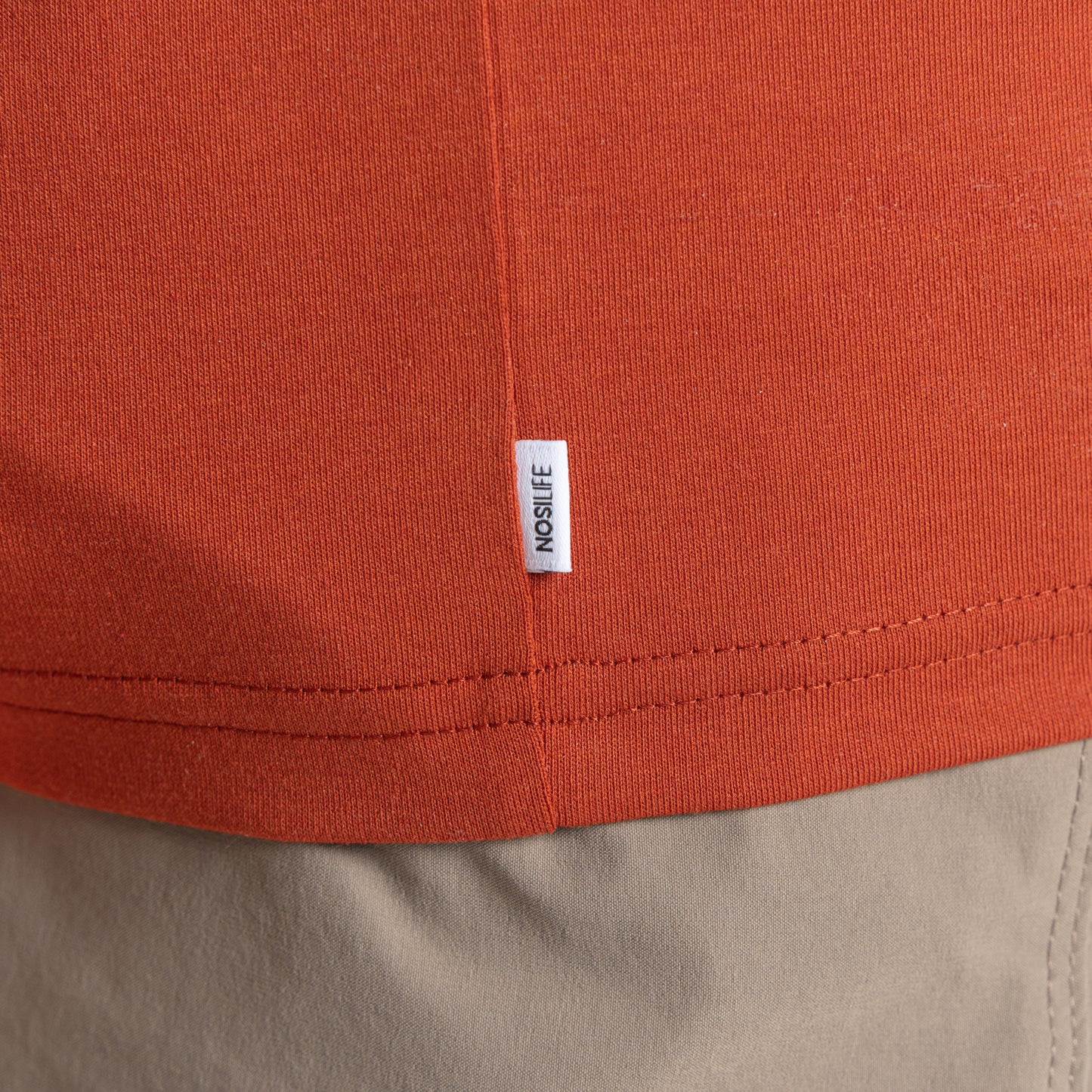 Men's - Nosilife Abel Long Sleeved T-Shirt | Red Beach