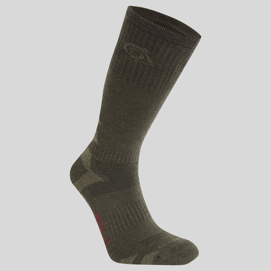 Nosilife Adventure Wool Socks - Woodland Green / Parka Green