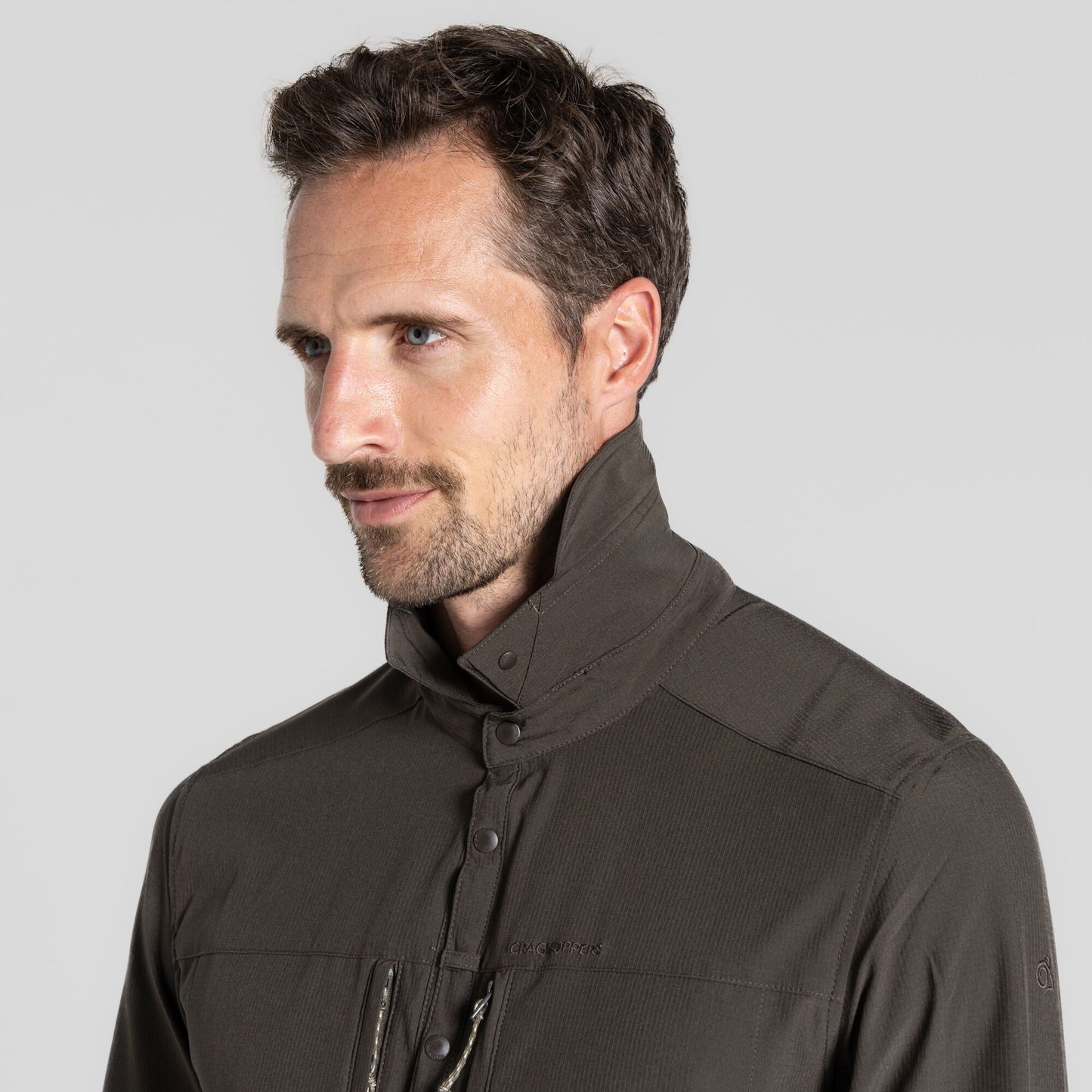 Men's - NosiLife Pro Long Sleeved Shirt V (Woodland Green)