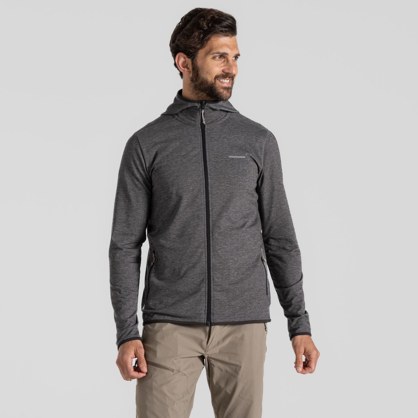 Men's - NosiLife Deft Hooded Jacket (Black Pepper)