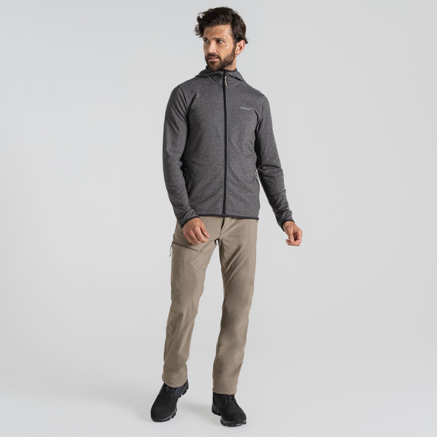 Men's - NosiLife Deft Hooded Jacket (Black Pepper)