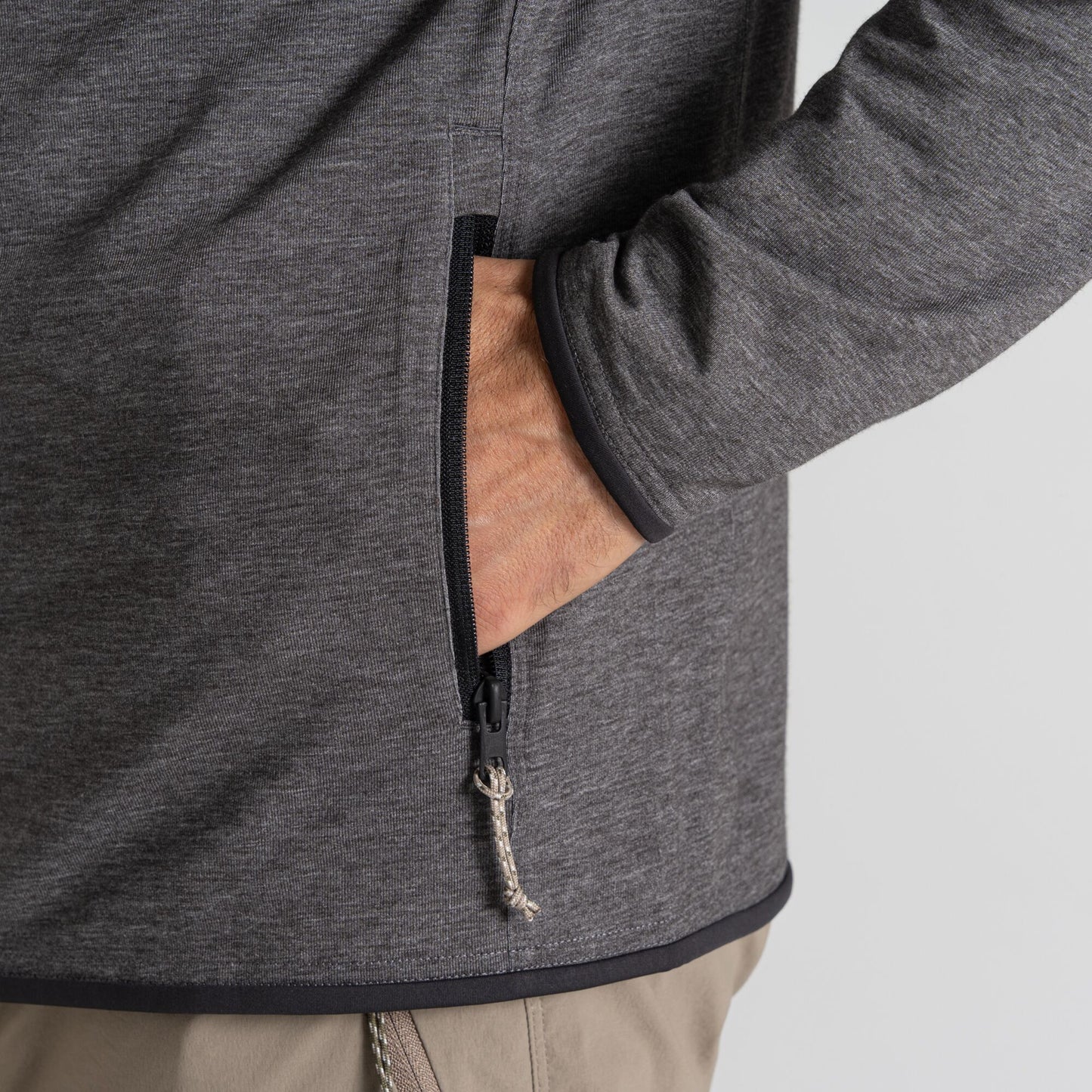 Men's - NosiLife Deft Hooded Jacket (Black Pepper)