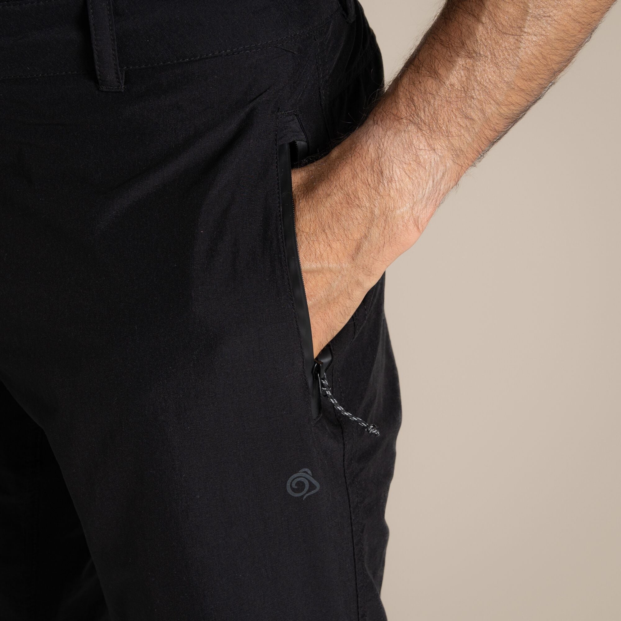 Men's - Kiwi Pro II Waterproof Trousers | Black (Short)