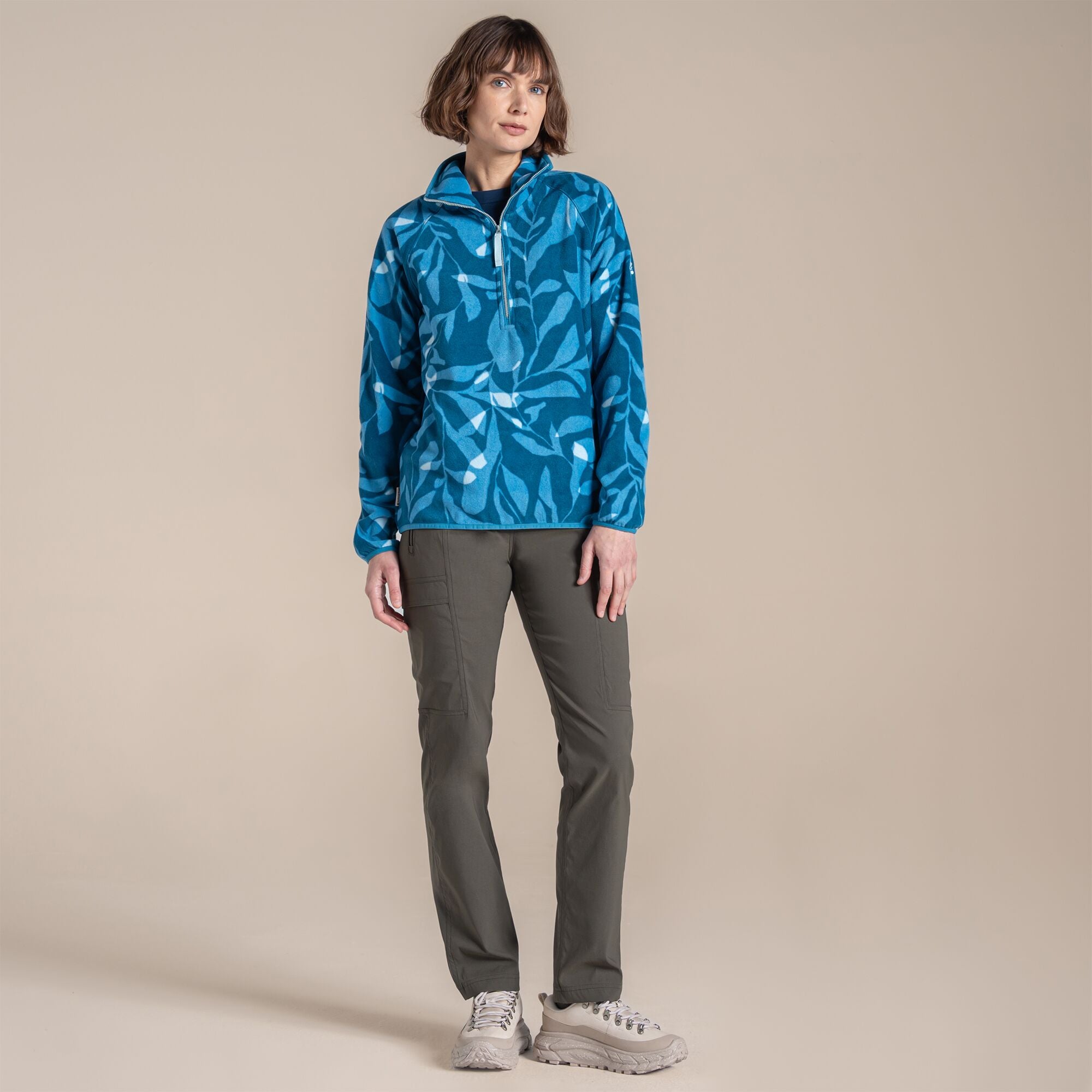 Women's - National Trust Reedmace Half Zip Fleece